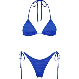 TRINAGL blue bikini